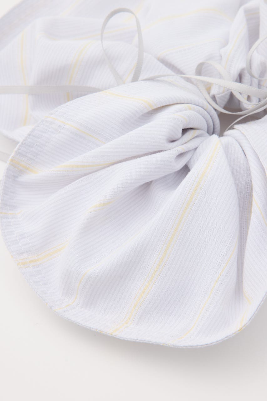 【SS先行アイテム】RIBBON シュシュ 柄WHT FREE