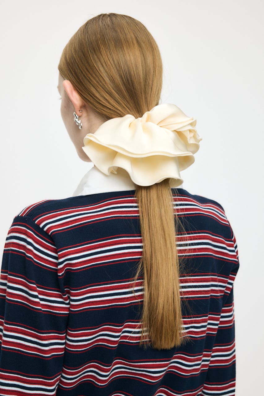 FRILL シュシュ WHT FREE