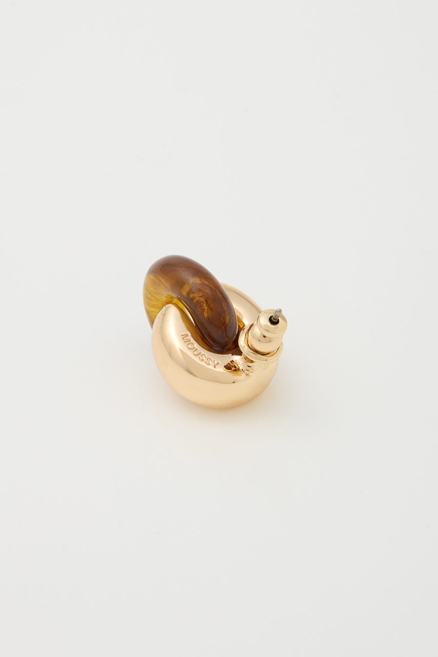 COMBINE RING ピアス GLD FREE