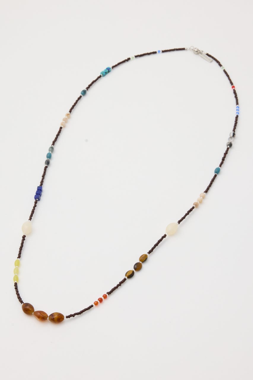 VARIOUS BEADED ネックレス Multi_1 FREE