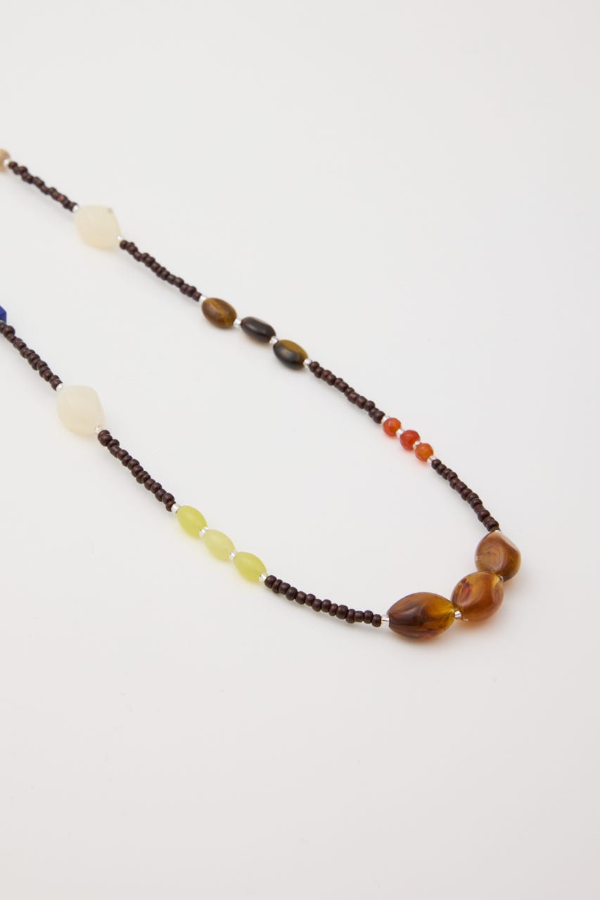 VARIOUS BEADED ネックレス Multi_1 FREE