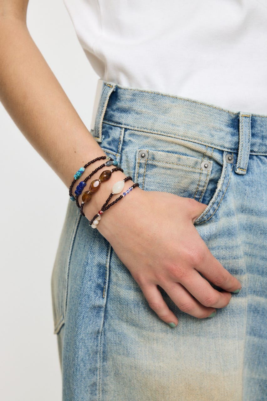 VARIOUS BEADED ネックレス Multi_1 FREE