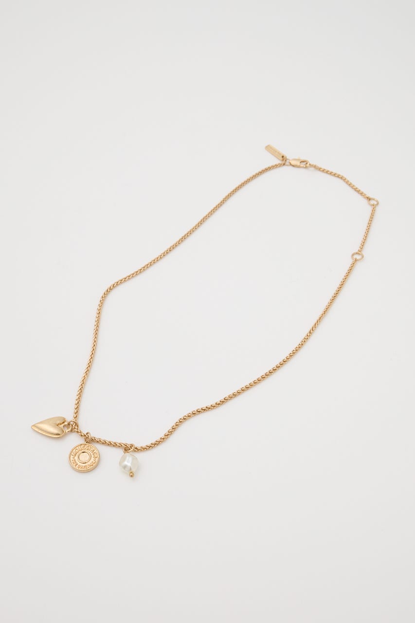 MANY CHARM ネックレス GLD FREE