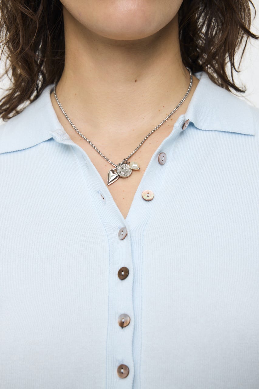 MANY CHARM ネックレス SLV FREE