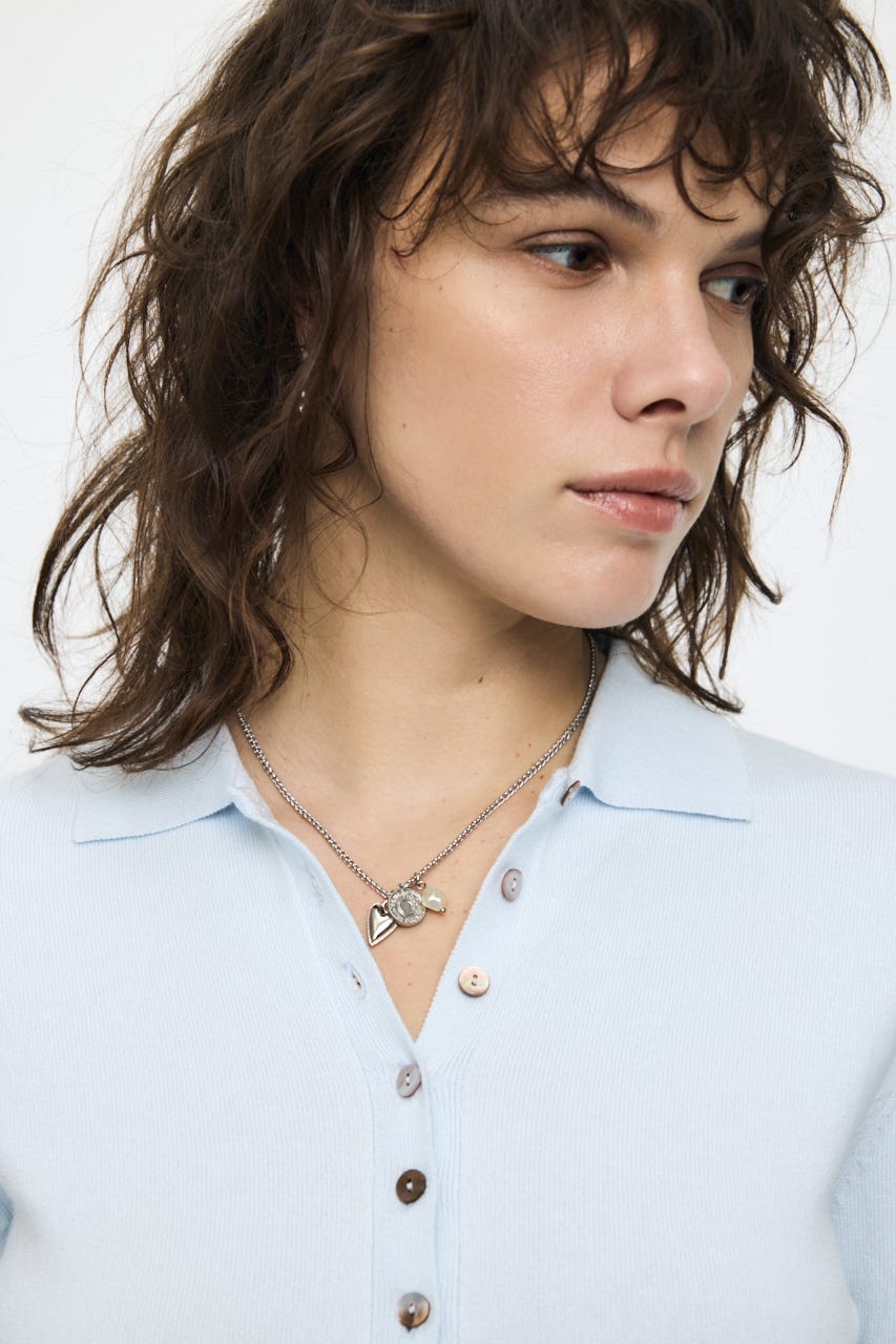 MANY CHARM ネックレス SLV FREE