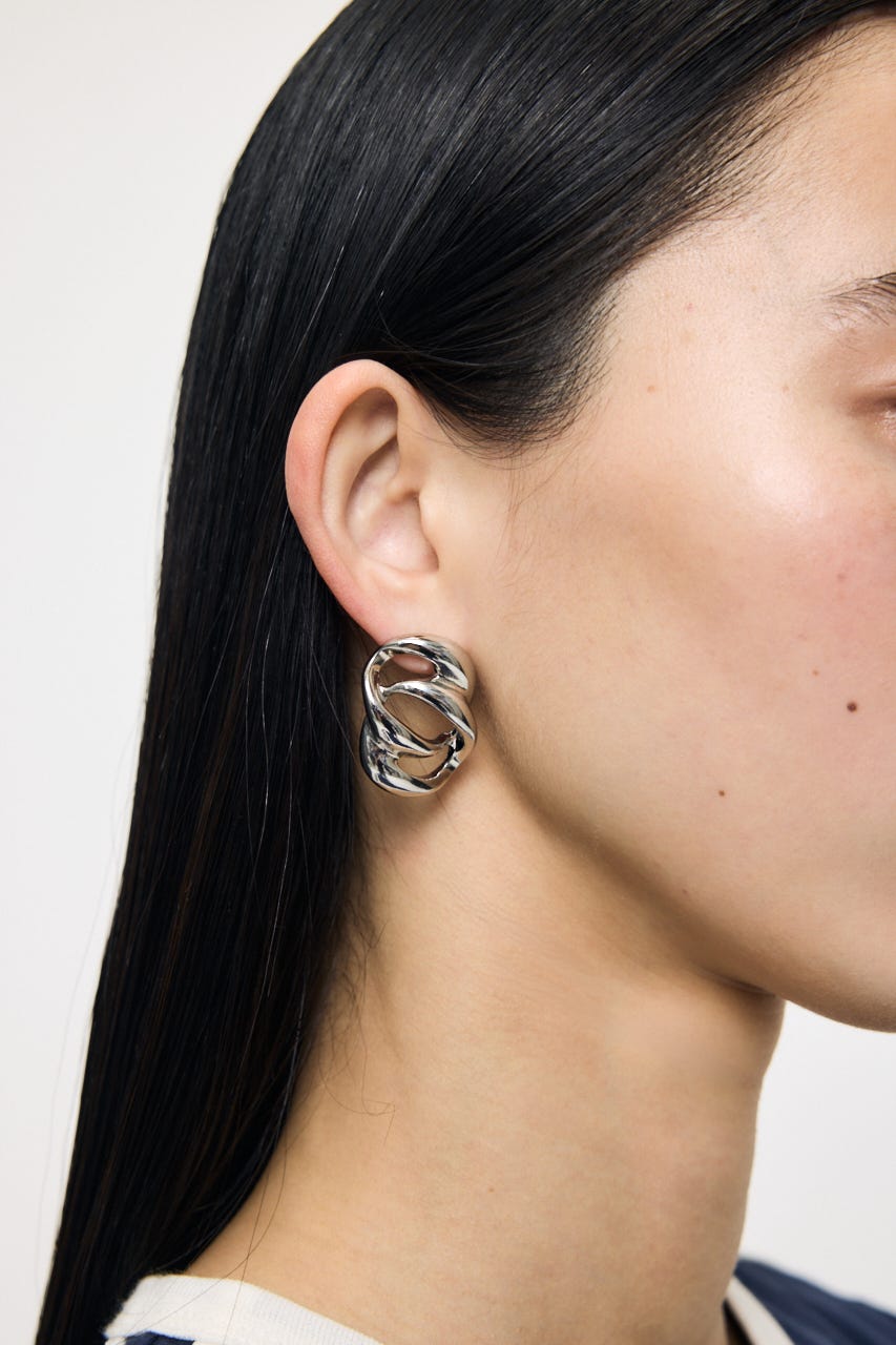 TWIST MOTIF イヤリング SLV FREE