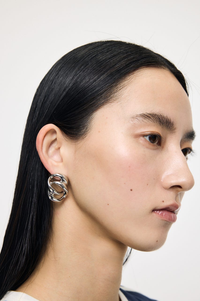 TWIST MOTIF イヤリング SLV FREE
