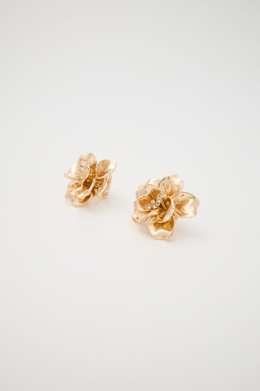 BLOOM イヤリング GLD FREE