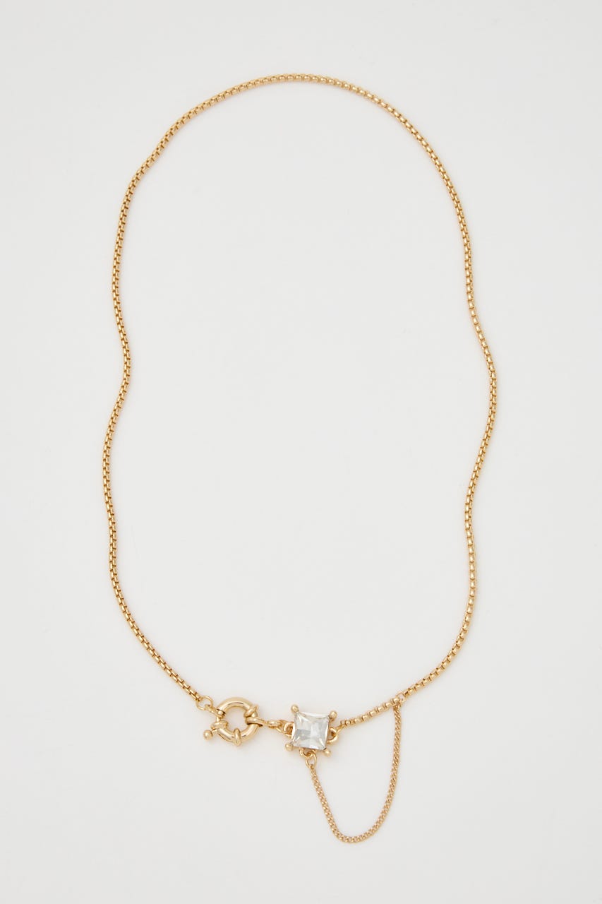 COMBI CHAIN ネックレス GLD FREE