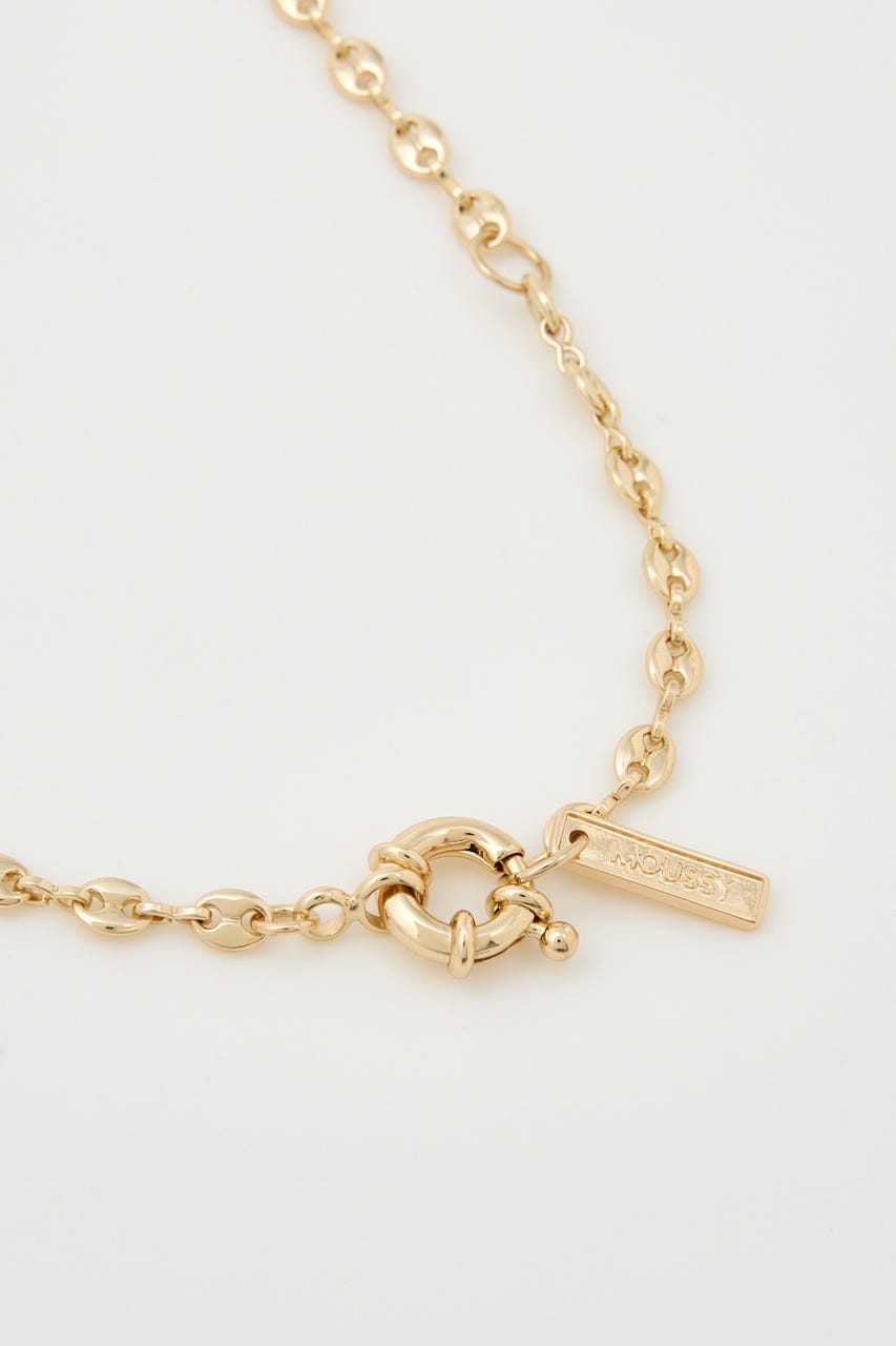 COMBI CHAIN ネックレス GLD FREE