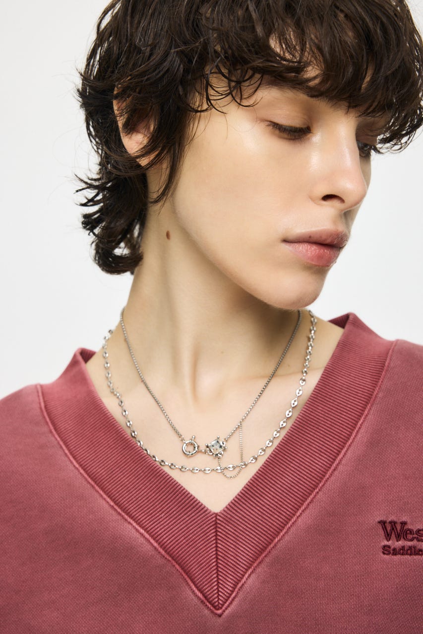 COMBI CHAIN ネックレス SLV FREE