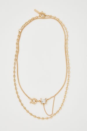 COMBI CHAIN ネックレス