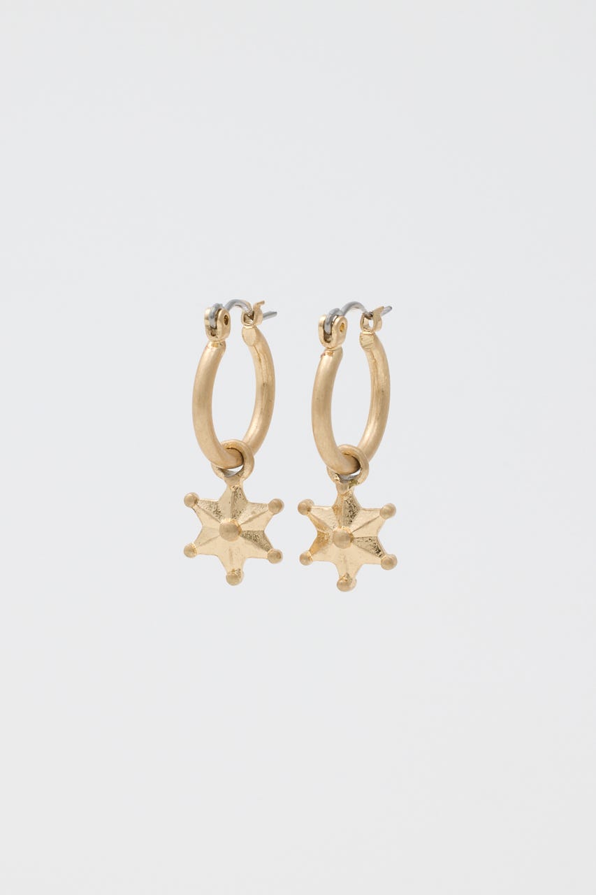 STAR GEM イヤリング GLD FREE