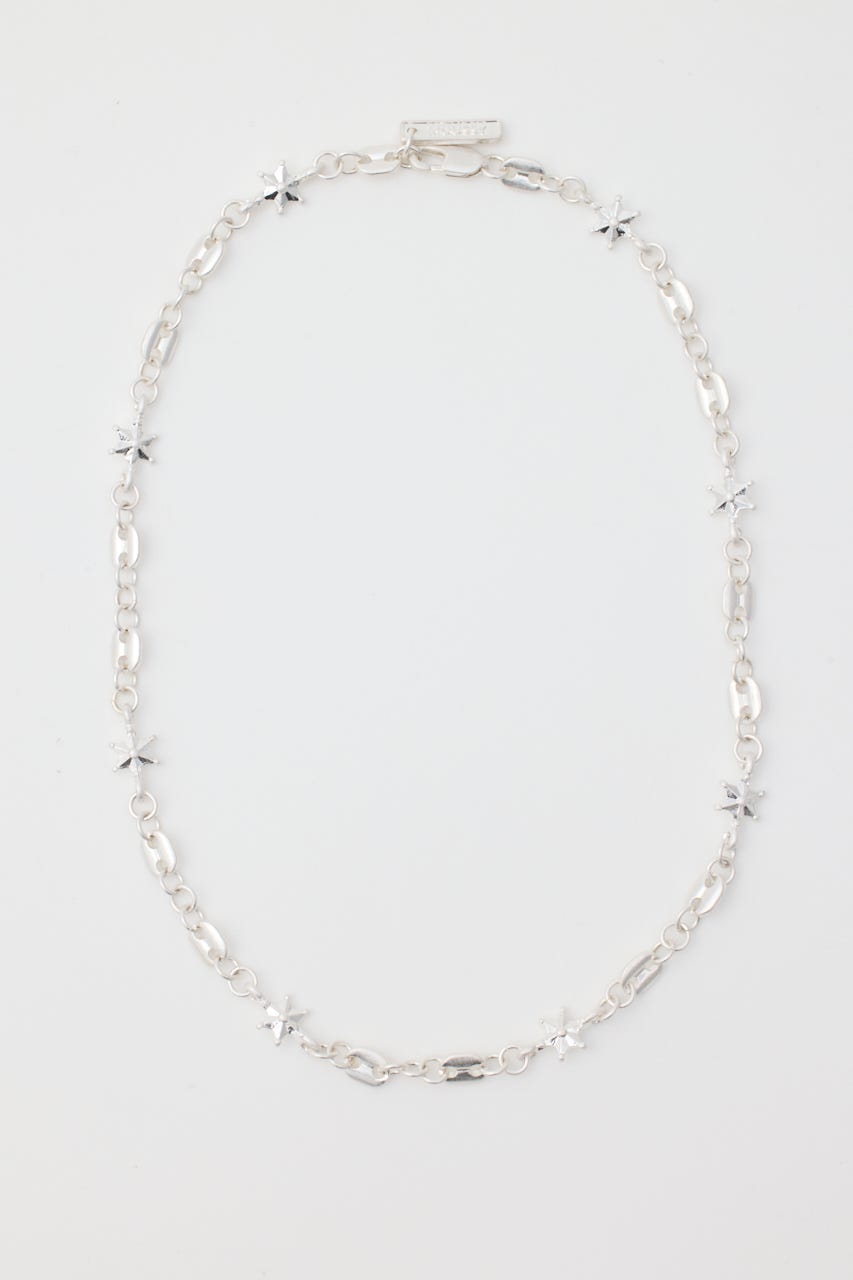 CHAIN COMBI ネックレス SLV FREE