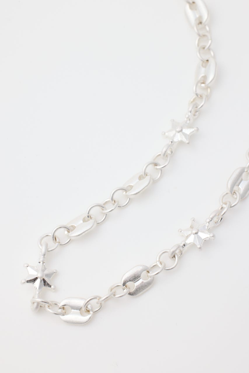 CHAIN COMBI ネックレス SLV FREE