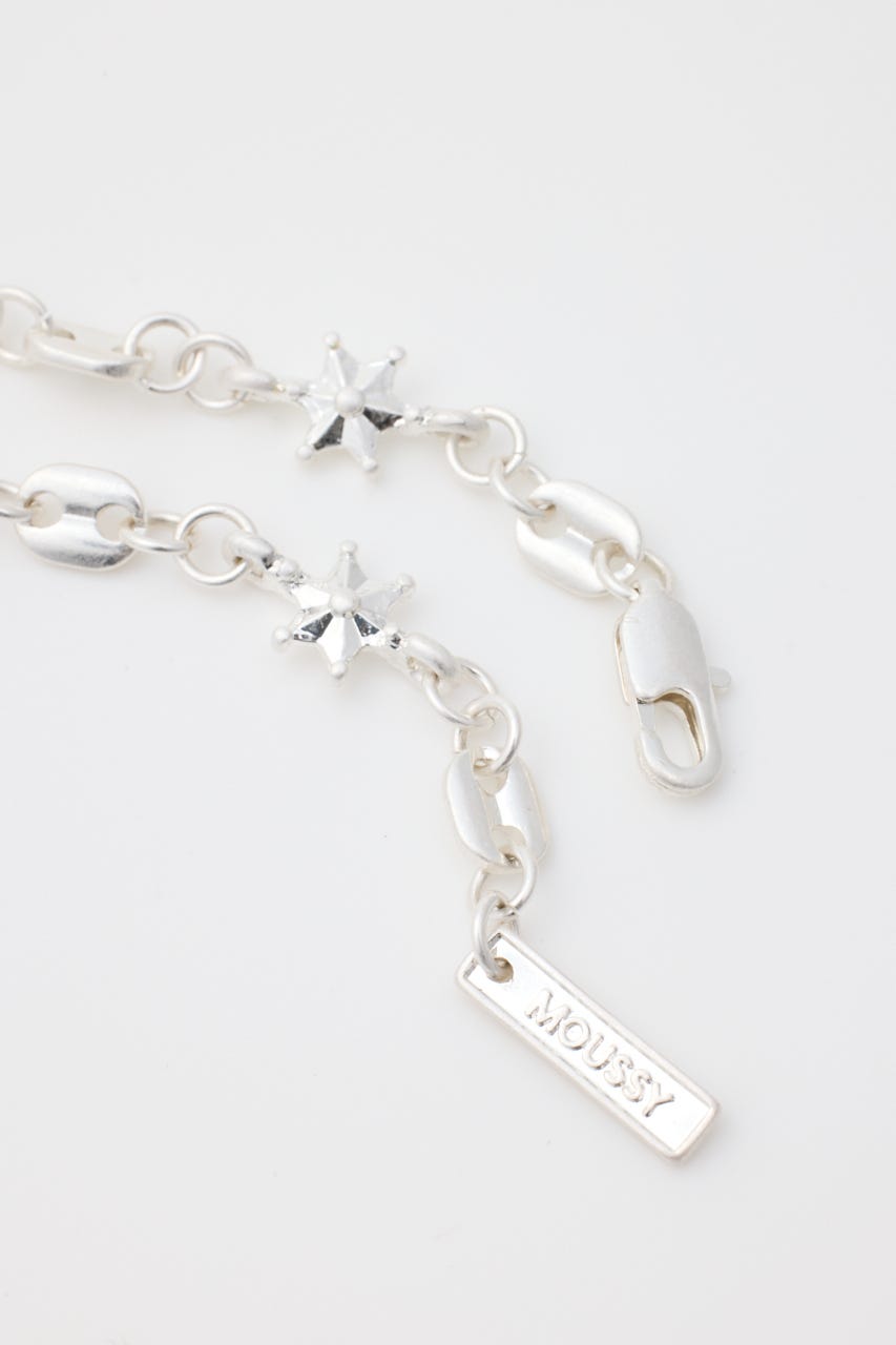 CHAIN COMBI ネックレス SLV FREE