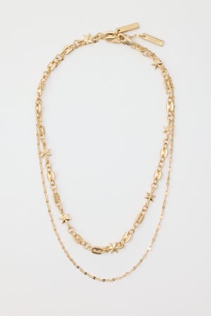 CHAIN COMBI ネックレス