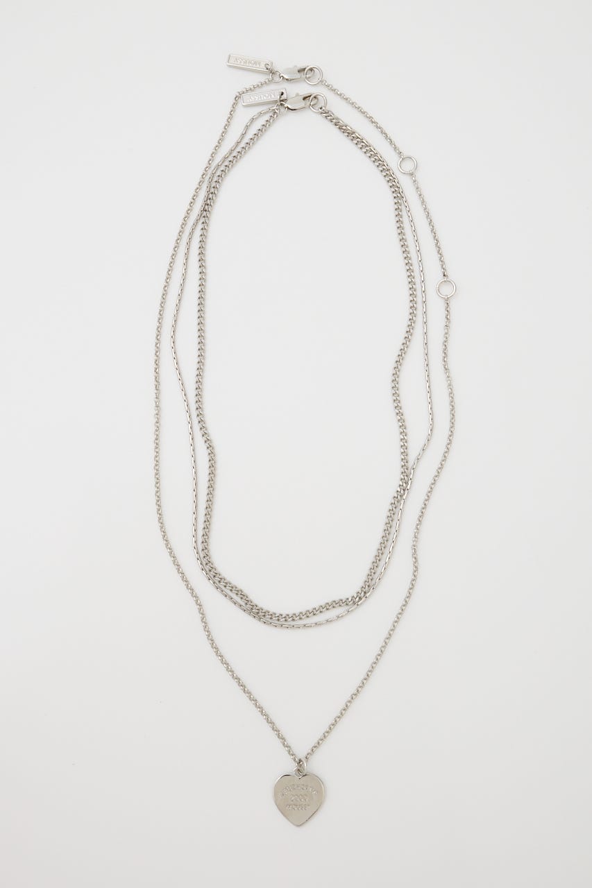 COIN HEART ネックレスセット SLV FREE