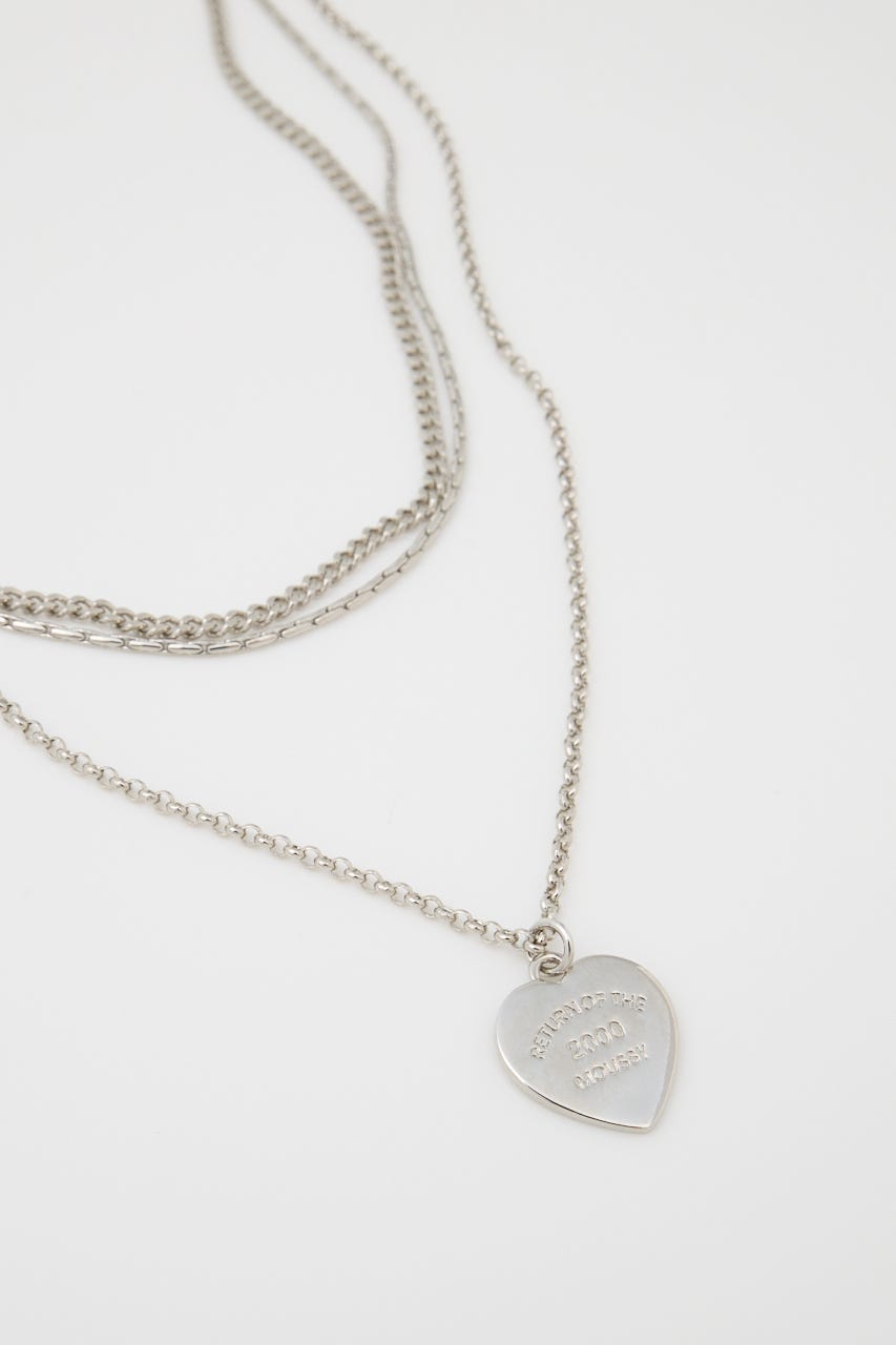 COIN HEART ネックレスセット SLV FREE