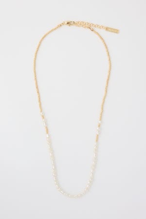 HALF PEARL ネックレス