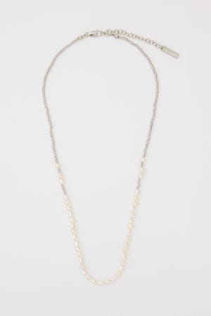 HALF PEARL ネックレス