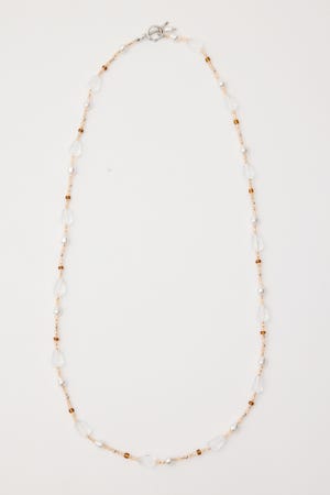 F/PEARL MIX BEADED ネックレス