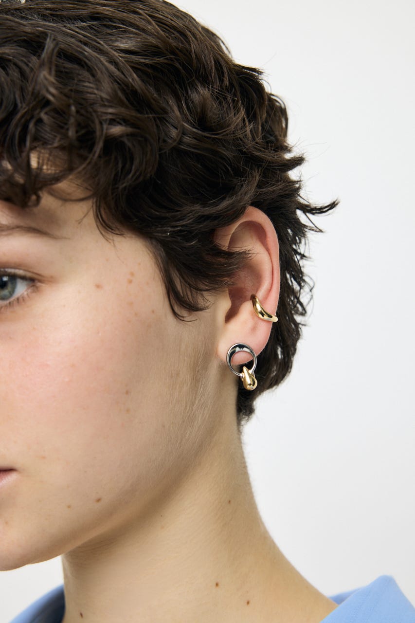 DROPPED EARRING & CUFF セット Multi_1 FREE