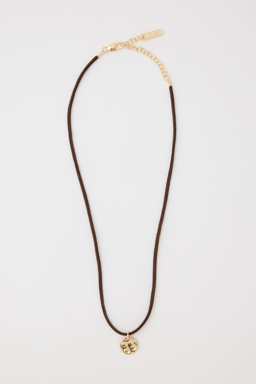 F/SUEDE & CHAIN チョーカー GLD FREE