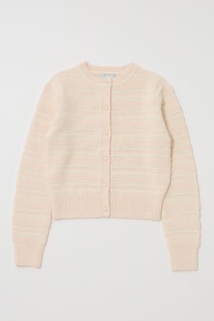 【SS先行アイテム】SHADOW STRIPE KNIT カーディガン