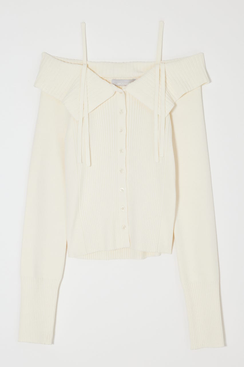 3WAY SHOULDER ニット IVOY FREE