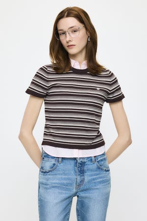 MULTI BORDER BABY ティ