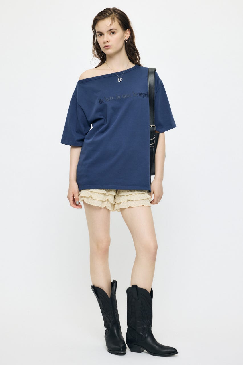 FRILL KNITTED ショーツ IVOY FREE