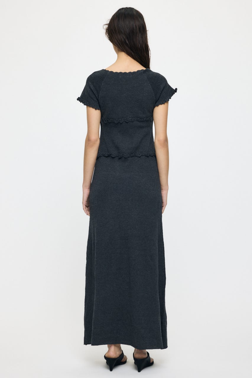 MELLOW STITCH LONG ドレス C.GRY 1