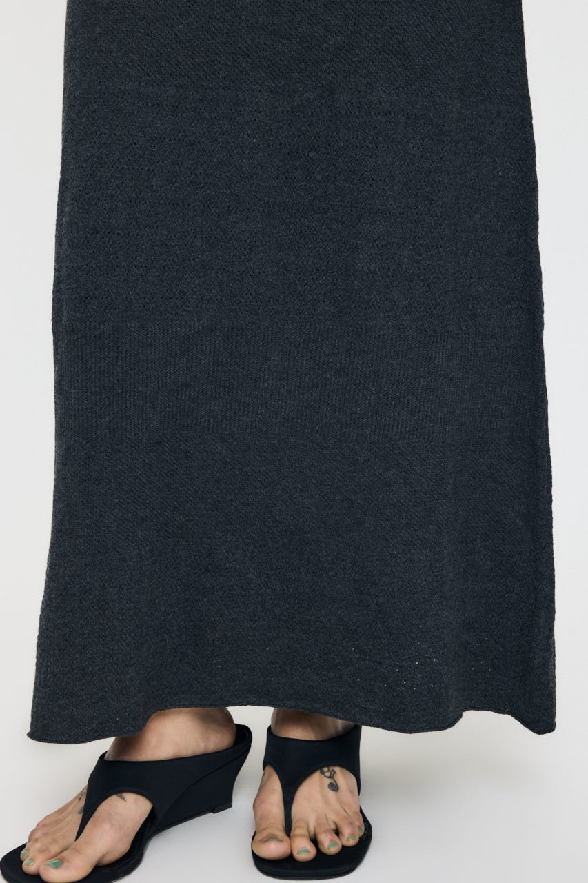 MELLOW STITCH LONG ドレス C.GRY 1