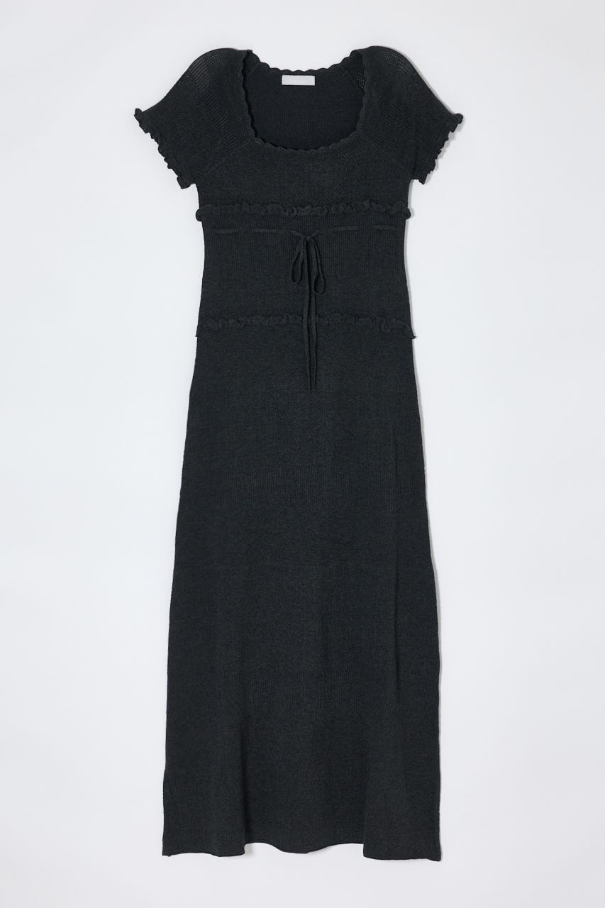 MELLOW STITCH LONG ドレス C.GRY 1