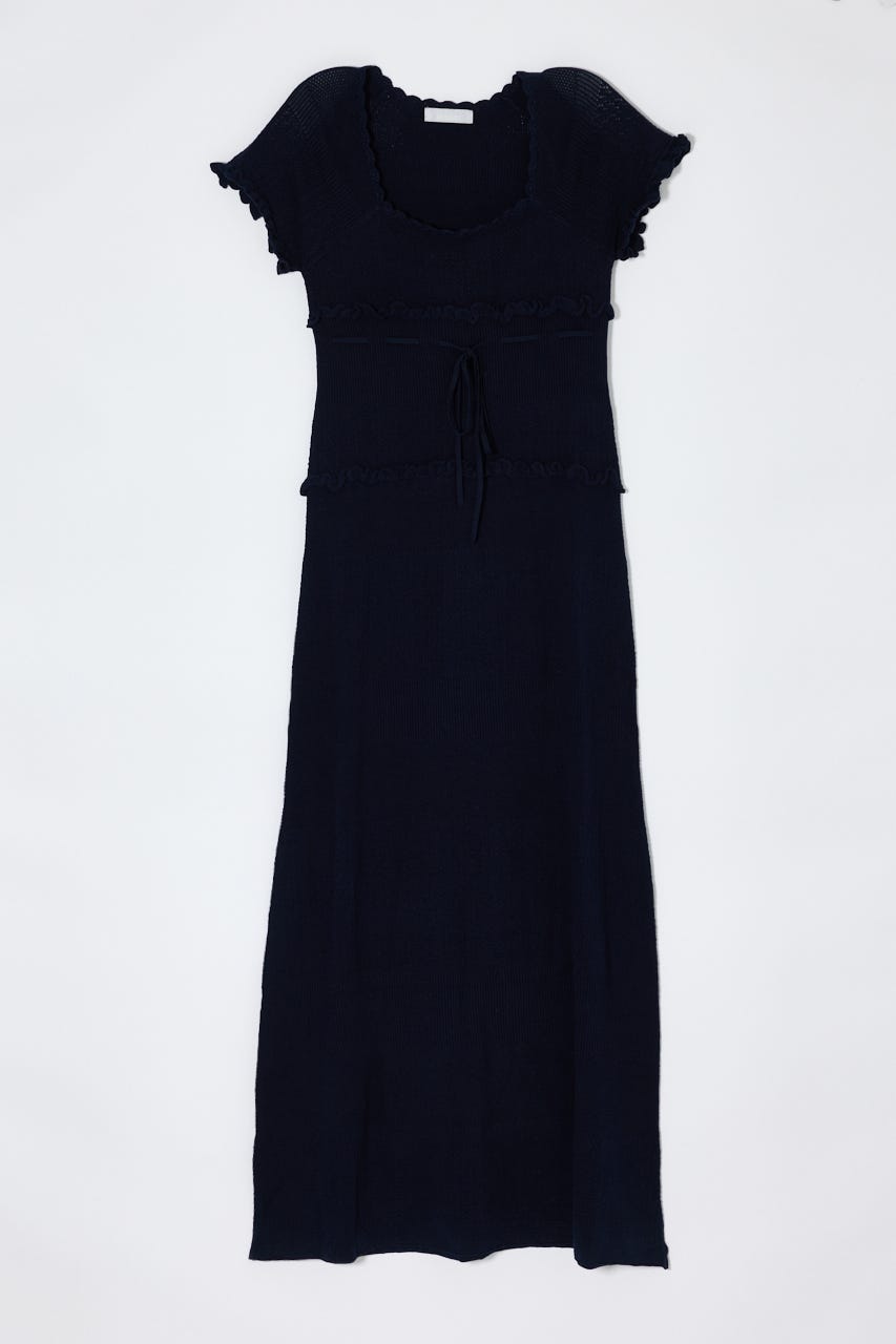 MELLOW STITCH LONG ドレス NVY 1