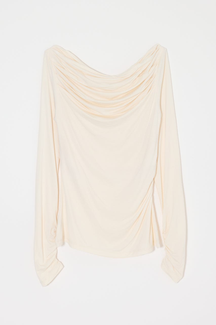 GATHER 3WAY トップス O/WHT FREE