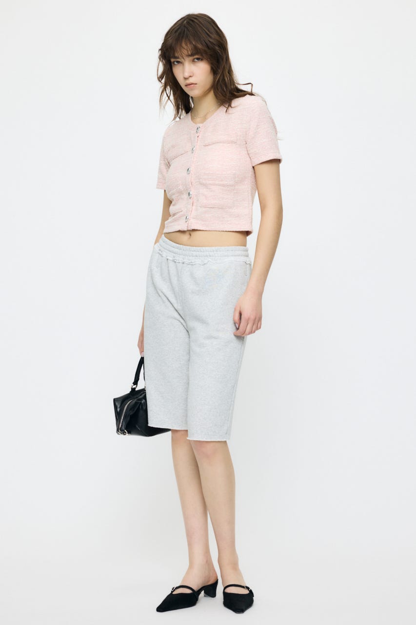 TWEED CRUSH トップス PNK FREE