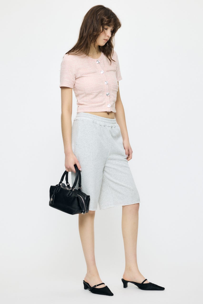 TWEED CRUSH トップス PNK FREE