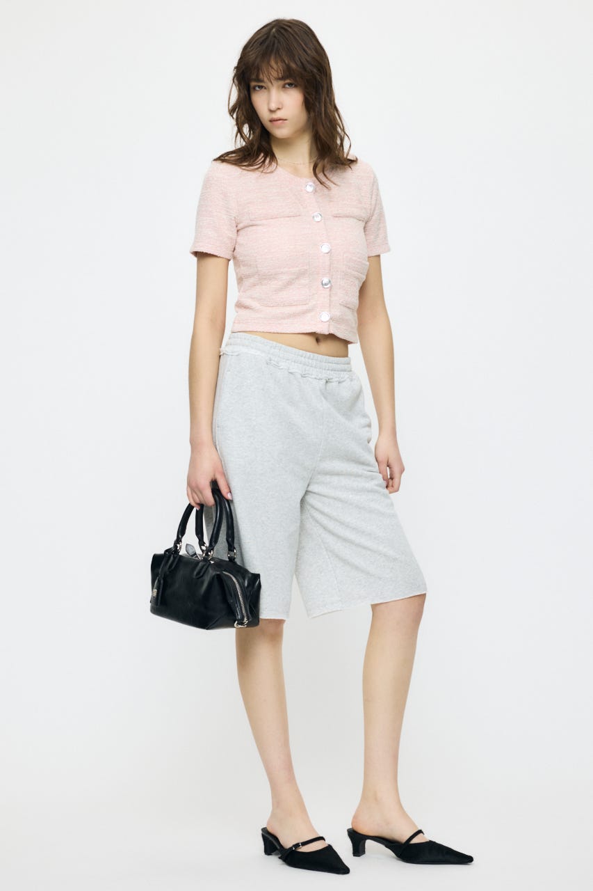 TWEED CRUSH トップス PNK FREE