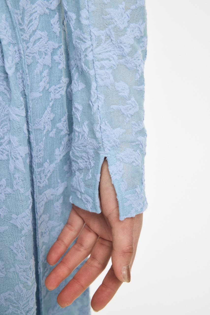 SCOOP NECK MAXI ドレス BLU 2