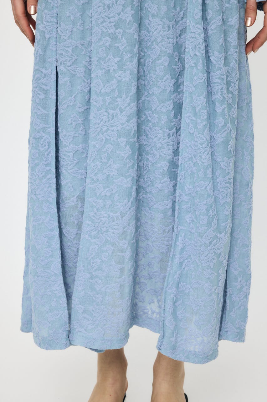 SCOOP NECK MAXI ドレス BLU 2