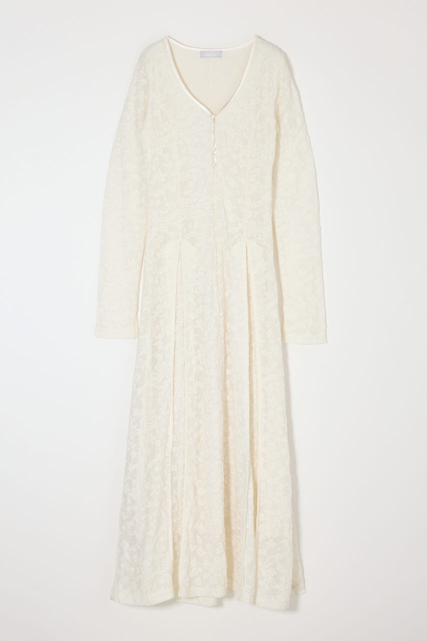 【SS先行アイテム】SCOOP NECK MAXI ドレス IVOY 2