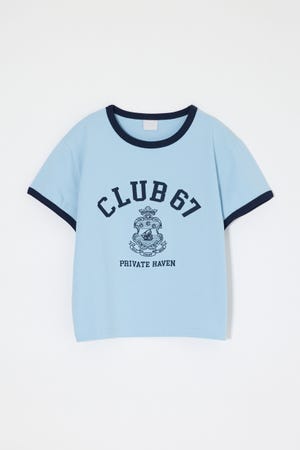 CLUB 67 RINGER TEE