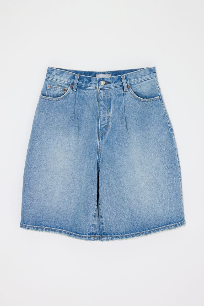 TUCKED COCOON BERMUDA ショーツ L/BLU 0