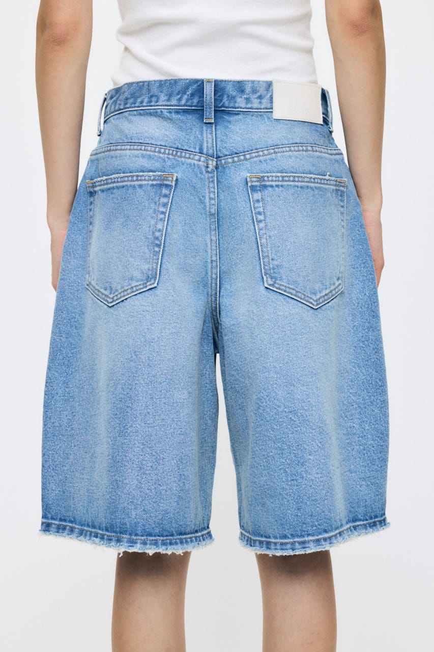 TUCKED COCOON BERMUDA ショーツ L/BLU 0