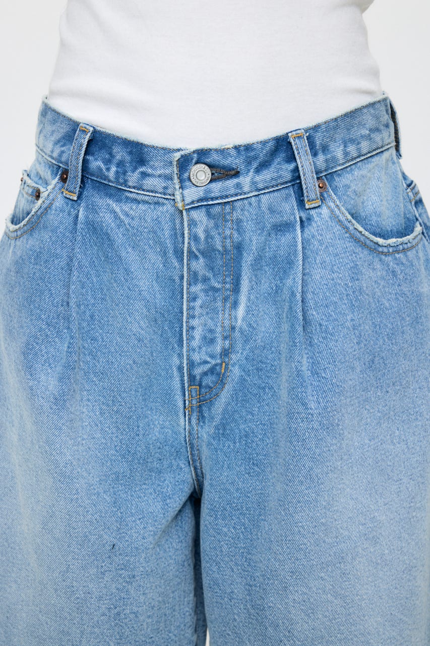 TUCKED COCOON BERMUDA ショーツ L/BLU 0