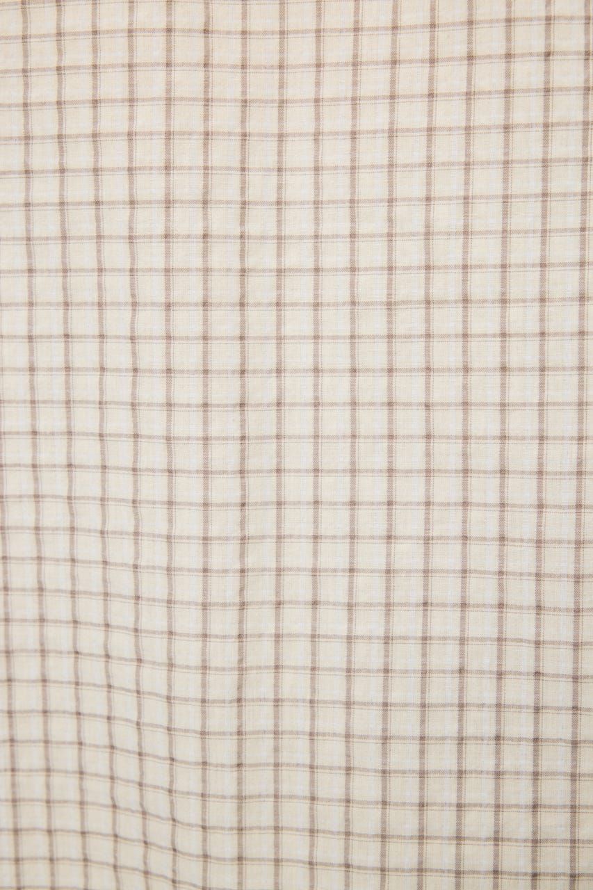 SUCKER CHECK シャツ IVOY 1