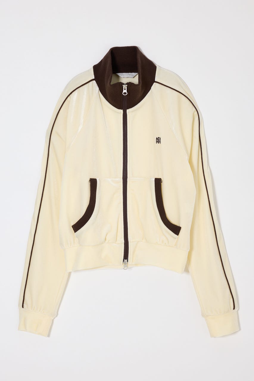 【SS先行アイテム】VELOUR TRACK ジャケット IVOY FREE