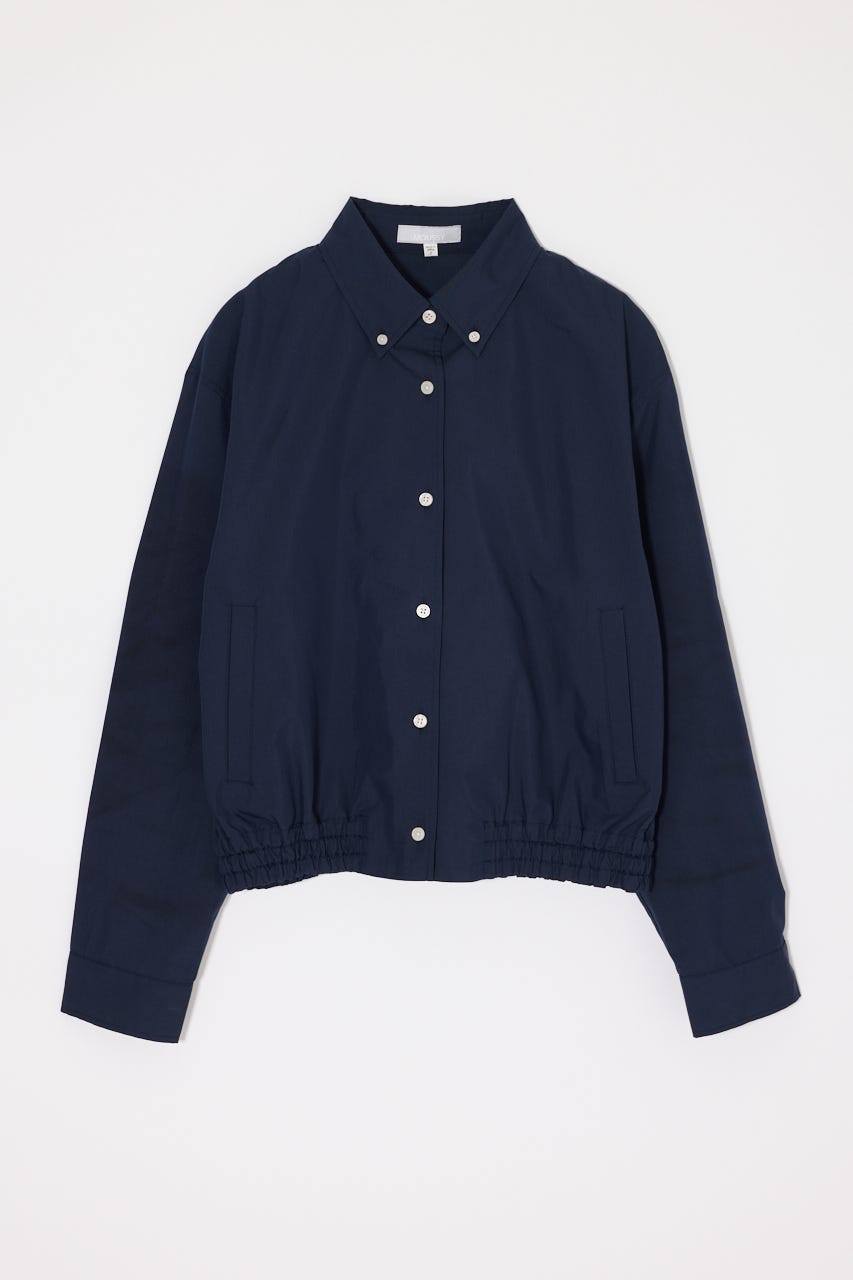 BUTTON DOWN SHIRT ブルゾン NVY FREE